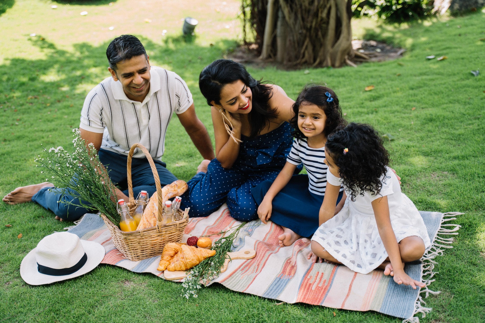 Happy family representing future generations we care for